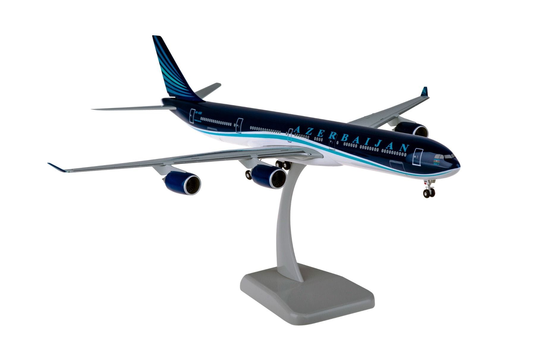 アゼルバイジャン航空 エアバスA340-600 1/200 AZERBAIJAN Azerbaijan Airlines Airbus A340-600 – Aviación Store